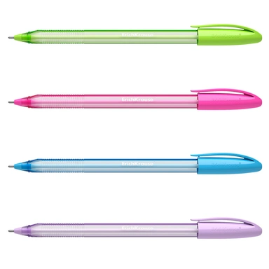 Ручка шариковая синяя U-108 Spring Stick 1.0, Ultra Glide Technology 58108 /Erich Krause/