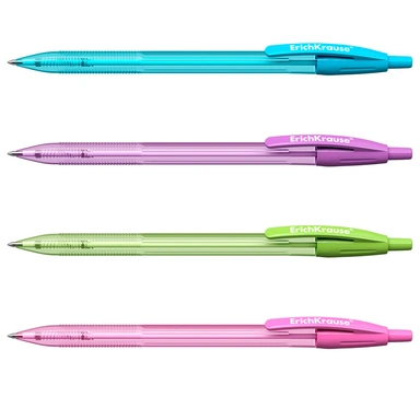 Ручка шариковая автомат синяя R-301 MATIC 53344 /Erich Krause/