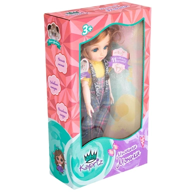 Кукла Miss Kapriz YSF18B-57 Милашка Моника с русским чипом в кор.
