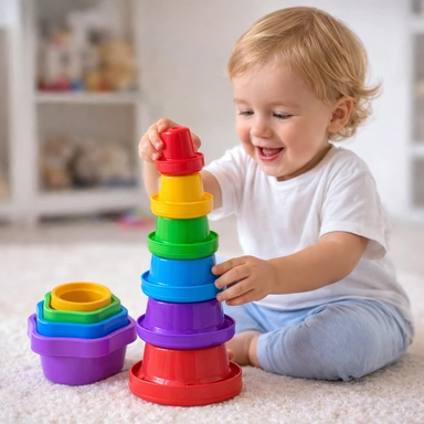 Логическая игрушка Сортер-Пирамидка 785 Норд /12/