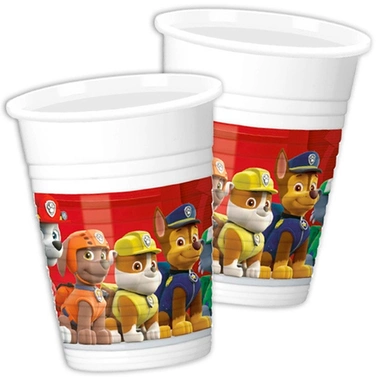 Стаканы пластиковые Щенячий Патруль 200мл 8шт 4897768