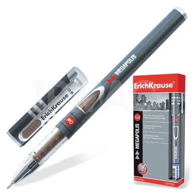 Ручка гелевая синий 0,7 мм. MEGAPOLIS GEL 92 /Erich Krause/