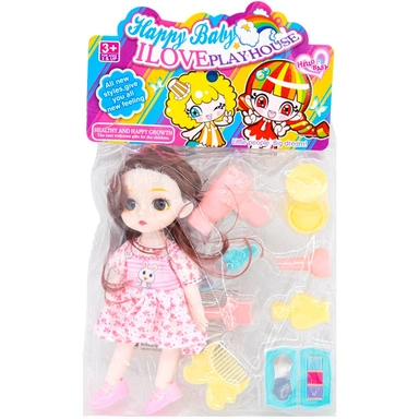 Кукла малышка 600-60 с аксесс. в пак.