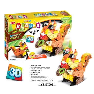 Конструктор 6896 Белка 275 дет. в коробке