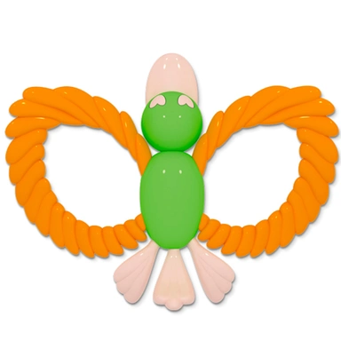 Погремушка прорезыватель Птичка 02181