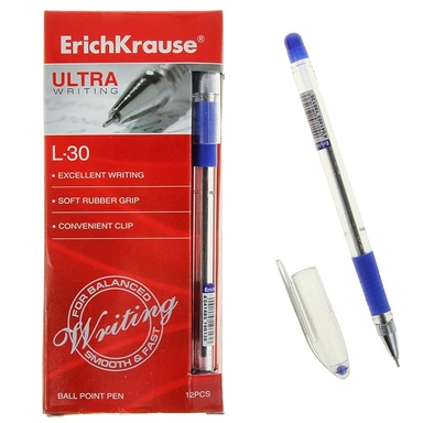 Ручка шариковая синяя ULTRA-30 19613 /Erich Krause/