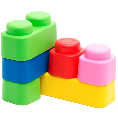 Конструктор мягкий Кирпичики 6 дет. 01581