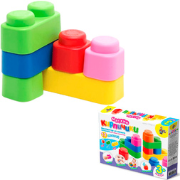 Конструктор мягкий Кирпичики 11 дет. 01583