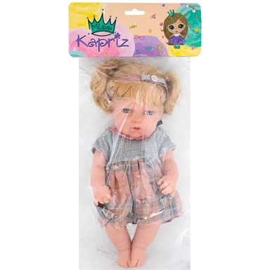 Пупс Miss Kapriz MK2312K-BG 30 см. в пак.