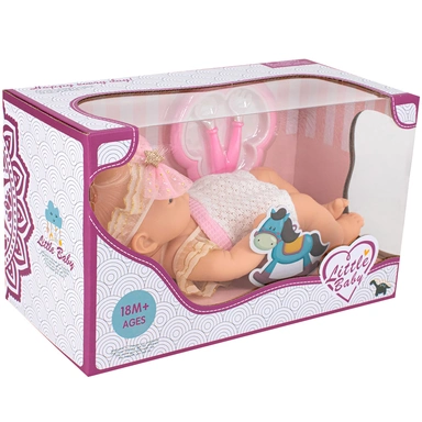 Пупс 666-2B Машенька с аксесс. в кор.