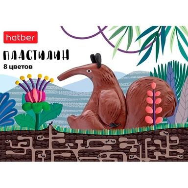 Пластилин 8цв 160. со стеком -COLORA- PL_071783 Hatber