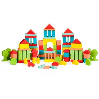 Деревянный конструктор Краски Дня Утро 105 дет. 6674-11