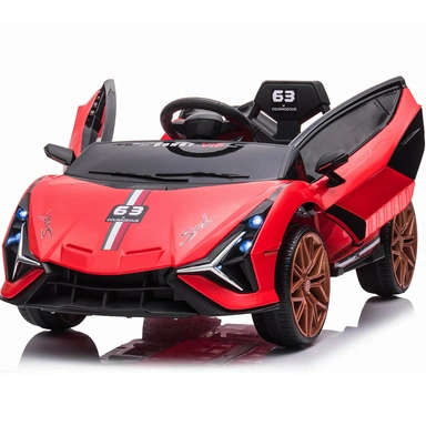 Электромобиль JMBBQ7188-1 Машина красный на радиоуправлении