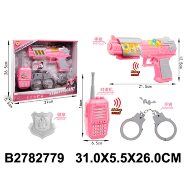 Набор Полицейского 12G-2 для девочки в коробке