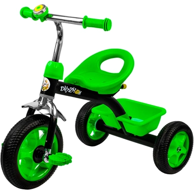 Детский трехколесный велосипед, Зеленый - колеса EVA от 3 до 5 лет.