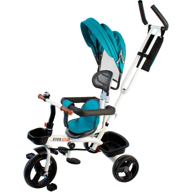 Велосипед трехколесный с ручко, Зеленый, колеса EVA от 6 до 36 месяцев