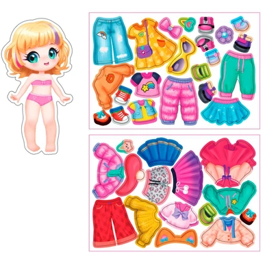 Игра Магнитные истории Одевашки. Алиса 05313