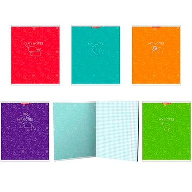 Тетрадь 48 л. клетка Котики EAC-14120/5