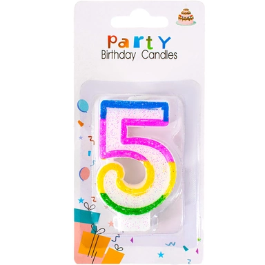 Свеча для торта Цифра 4 1212-6 141V-393