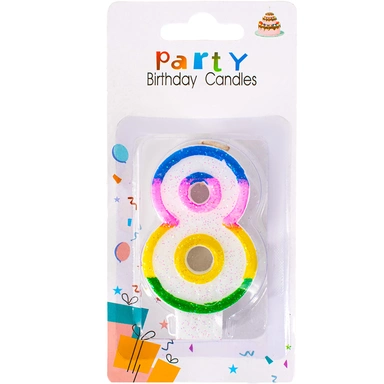 Свеча для торта Цифра 9 1212-8 141V-395