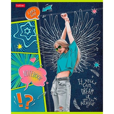 Тетрадь 48 л. клетка Street Style 48Т5лофВ1 Hatber