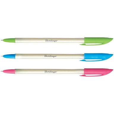 Ручка шариковая синяя 0,7мм СВр_70742 Berlingo Perlamutik