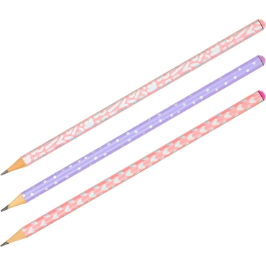 Карандаш ч/гр НВ Hologram 344124 MESHU