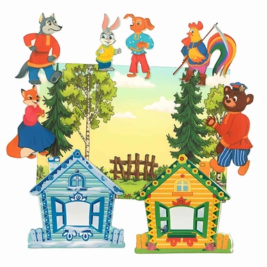 Игра Заюшкина избушка фетр LIP1324