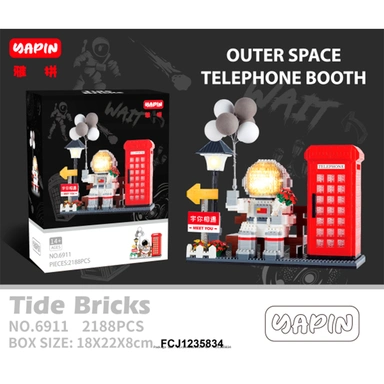 Конструктор 3D 6911 Космонавт 2188 дет. в кор.