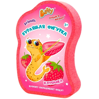 Средство для принятия ванн Купайся весело:Бурлящая фигурка D8006-S ТМ «Baffy»