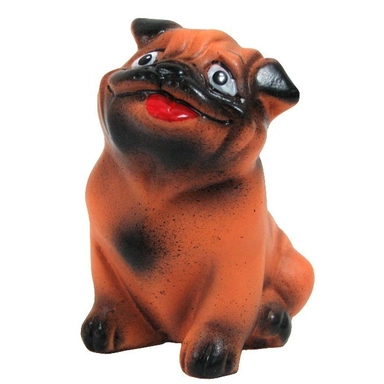 Резиновая игрушка Собачка Мопс СИ-315