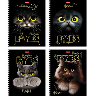 Тетрадь 48 л. клетка Волшебные глаза 48Т5лолВ1 Hatber