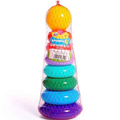 Пирамидка 7 колец  с кругом 10547325