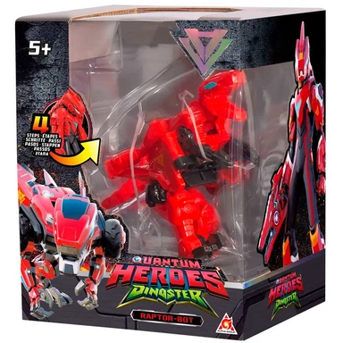 Диностер Дино-бот трансформер Люцио 13 см. Dinoster 42139