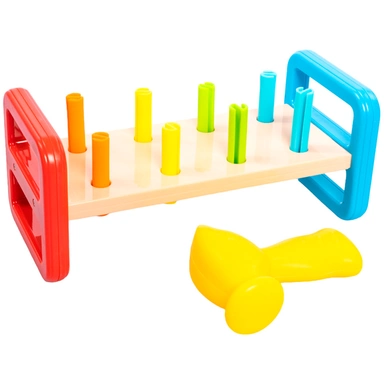 Игрушка Забивалка. Радужные столбики Baby toys 70004