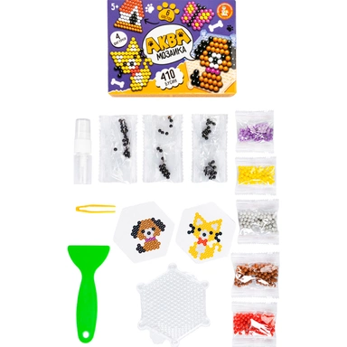 Набор ДТ Аквамозаика Деревня 6 цв/390 эл 05552