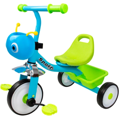 Трехколесный велосипед с корзиной Синий