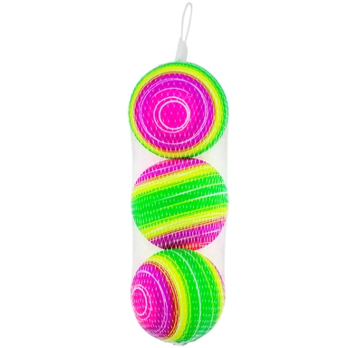 Мяч 8 см, 25 гр, микс 3 шт. 141V-708