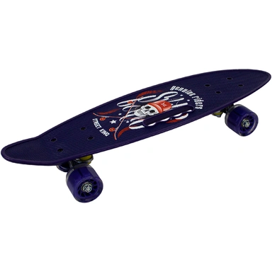 Скейтборд пластик 55 см 141V-779 колеса PU рис. в асс.