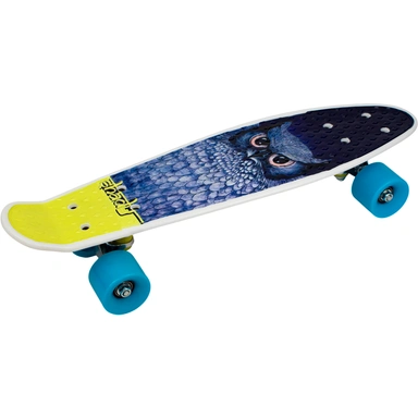 Скейтборд пластик 55 см 141V-778 колеса PU рис. в асс.