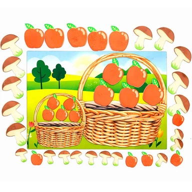 Игра Математическое лукошко фетр LIP1267