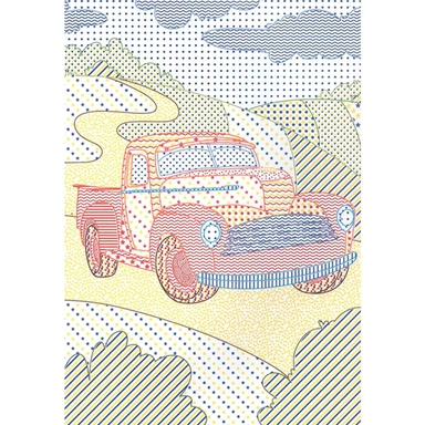 Раскраска 978-5-378-35306-4 Водная раскраска с цветным контуром. Машинки