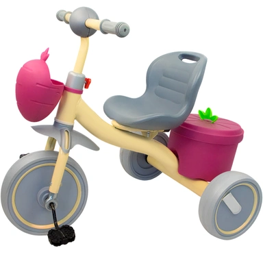 Велосипед трехколесный розовый