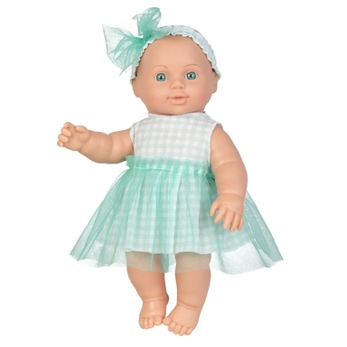 Кукла Малышка в мятном платье В4417
