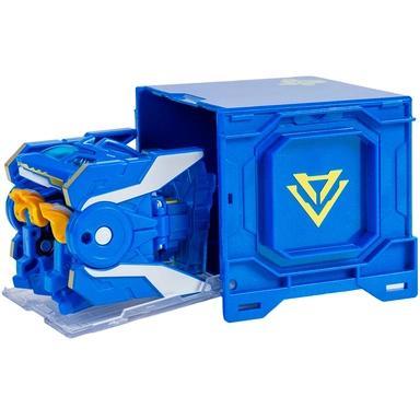 Диностер Динокуб трансформер Птера-бот синий. Dinoster 43744