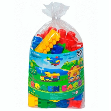 Конструктор Комби Блок  50 дет.4-511 /10/