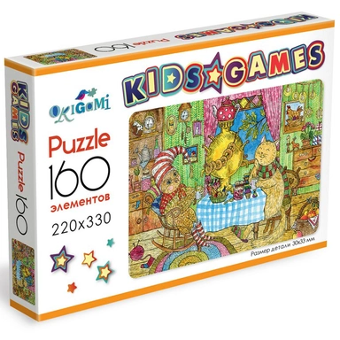 Пазл 160 Kids Games.Самовар 07957