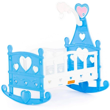 Кроватка-качалка для куклы №3 для детей от 3 лет