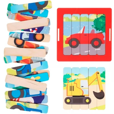 Деревянный Пазл Транспорт 962207