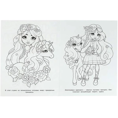 Раскраска 9785506086079 Прекрасные принцессы. Чудо-раскраска